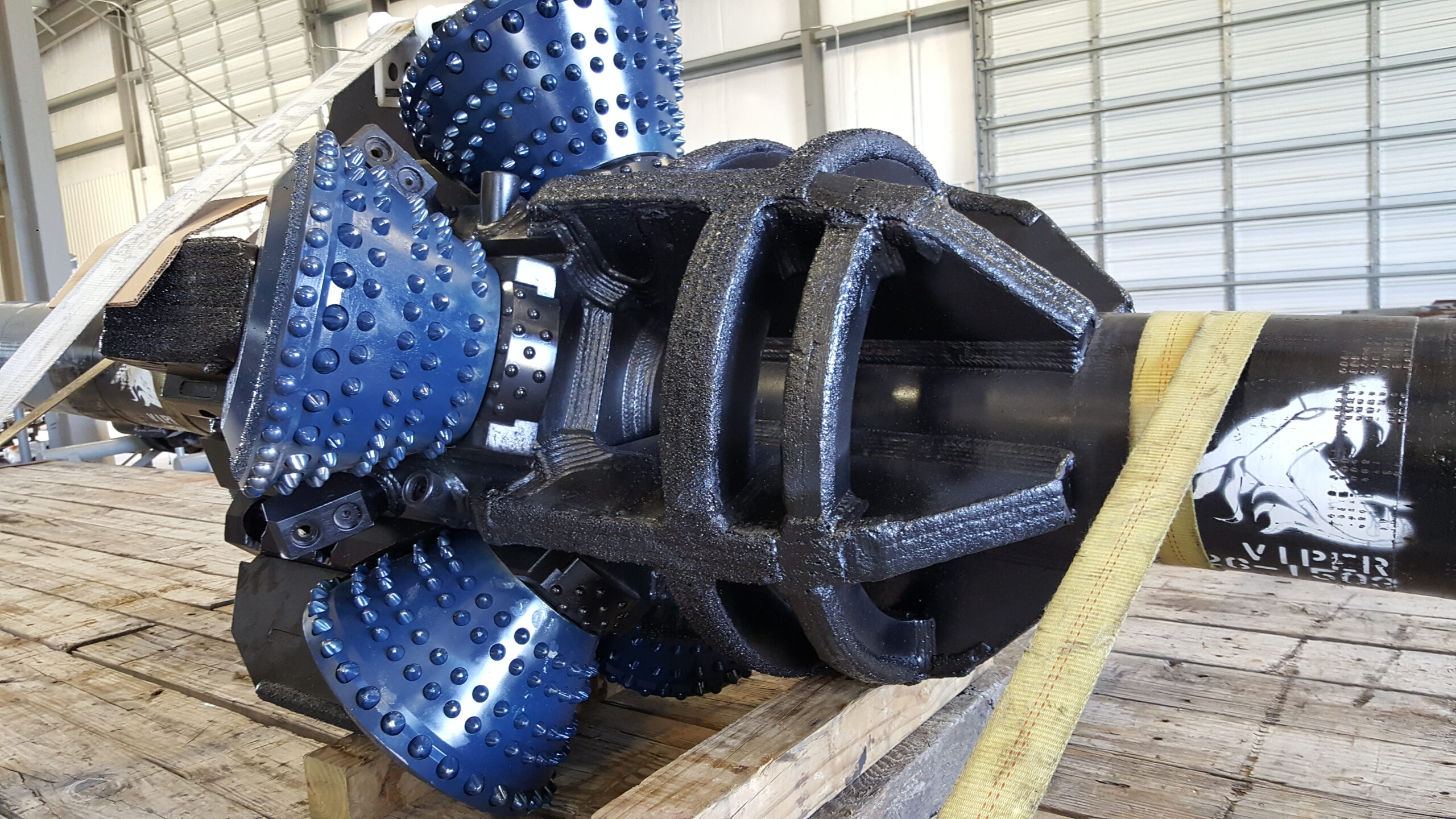 jumbo rock reamer viper for hdd horizontal directional drilling a tool made by hti in hockley houston texas and edmonton alberta